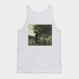 The Snake Charmer by Henri Rousseau Tank Top